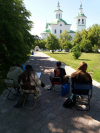 Летняя досуговая площадка "Юный художник"